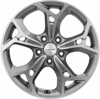 Khomen KHW1702 CX-5/Seltos 17x7" 5x114.3мм DIA 67.1мм ET 50мм Gray