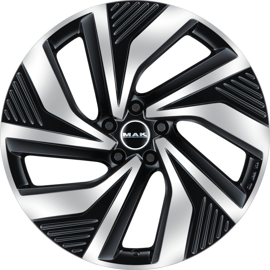 MAK Electra 21x8.5" 5x112мм DIA 57.1мм ET 40мм Black Mirror