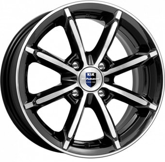 K&K Sportline (КС603) 14x6" 4x100мм DIA 67.1мм ET 40мм Алмаз черный