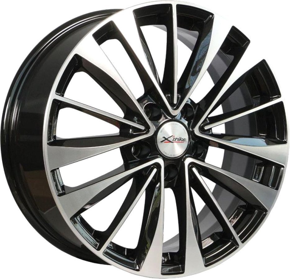 X'trike X-126 17x7" 5x100мм DIA 57.1мм ET 38мм BK/FP
