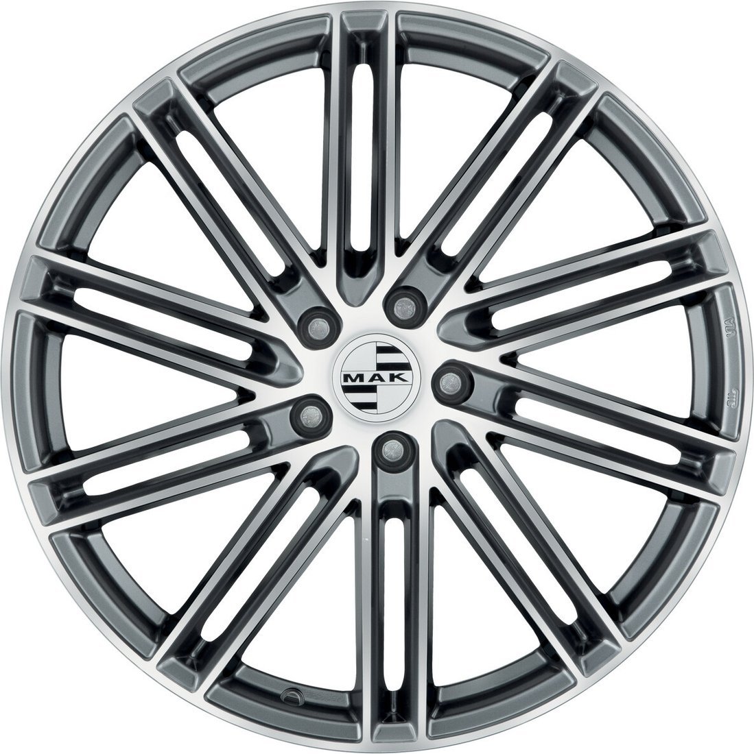 MAK Leipzig 20x9" 5x112мм DIA 66.45мм ET 26мм Gun Met-Mirror Face