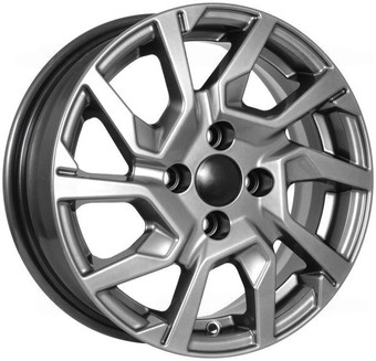 KDW KD1420 (КС1090-01) 14x5.5" 4x100мм DIA 54.1мм ET 40мм Grey Painted