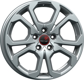 Vector R242 17x6.5" 5x114.3мм DIA 67.1мм ET 46мм Серебристый