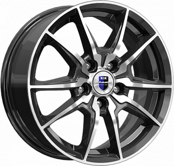 K&K Адамар 16x6.5" 5x105мм DIA 56.6мм ET 38мм Алмаз черный
