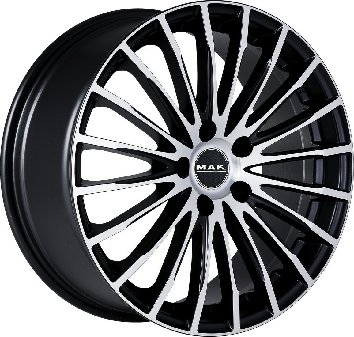 MAK Fatale 18x8" 5x114.3мм DIA 76мм ET 40мм Ice Black
