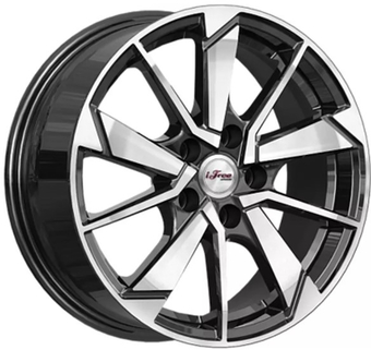 iFree Зиплайн (КС1042) 16x6.5" 5x100мм DIA 63.35мм ET 40мм Блэк джек