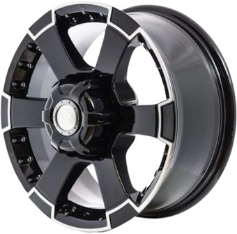 K&K М56 16x7" 6x139.7мм DIA 92.5мм ET 38мм Алмаз черный