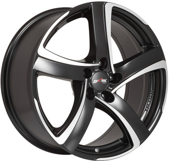 Alutec Shark 17x7.5" 5x100мм DIA 63.3мм ET 35мм Racing Black Frontpolished