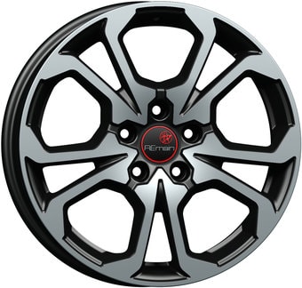 Remain R242 17x6.5" 5x112мм DIA 57.1мм ET 38мм Алмаз черный