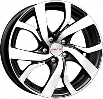 K&K Палермо 16x6.5" 5x100мм DIA 57.1мм ET 42мм Алмаз черный