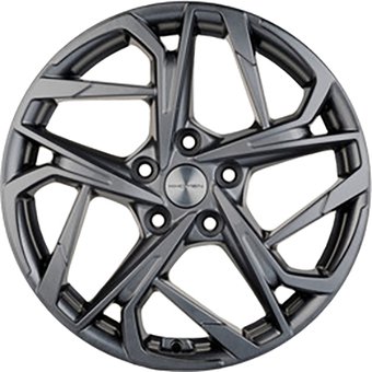 Khomen KHW1716 Kodiaq/Tiguan 17x7" 5x112мм DIA 57.1мм ET 40мм Gray