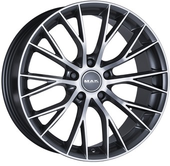 MAK Munchen 18x8" 5x120мм DIA 72.6мм ET 34мм Gun Met-Mirror Face