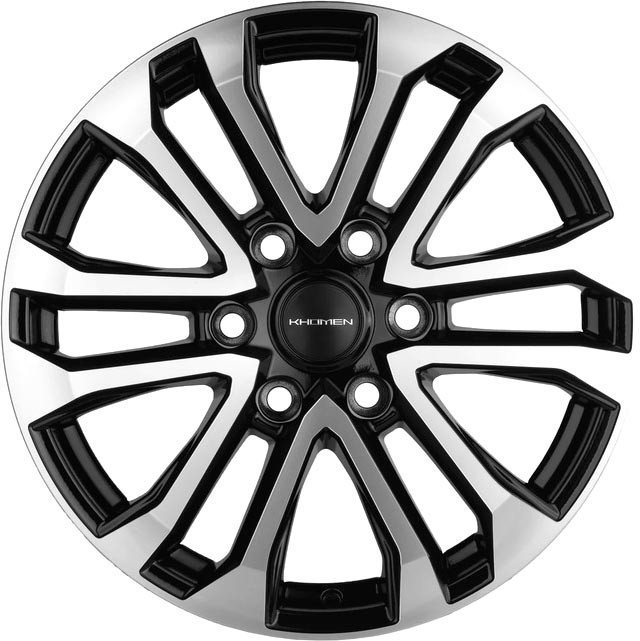 Khomen KHW1805 Haval H9 18x7.5" 6x139.7мм DIA 75.1мм ET 42мм Black FP