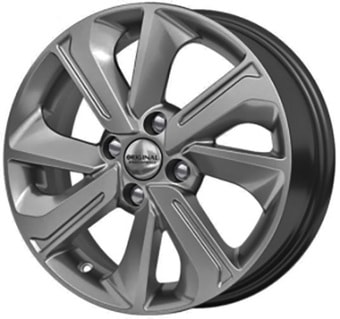 SKAD KL-319 15x6" 4x100мм DIA 54.1мм ET 46мм Графит
