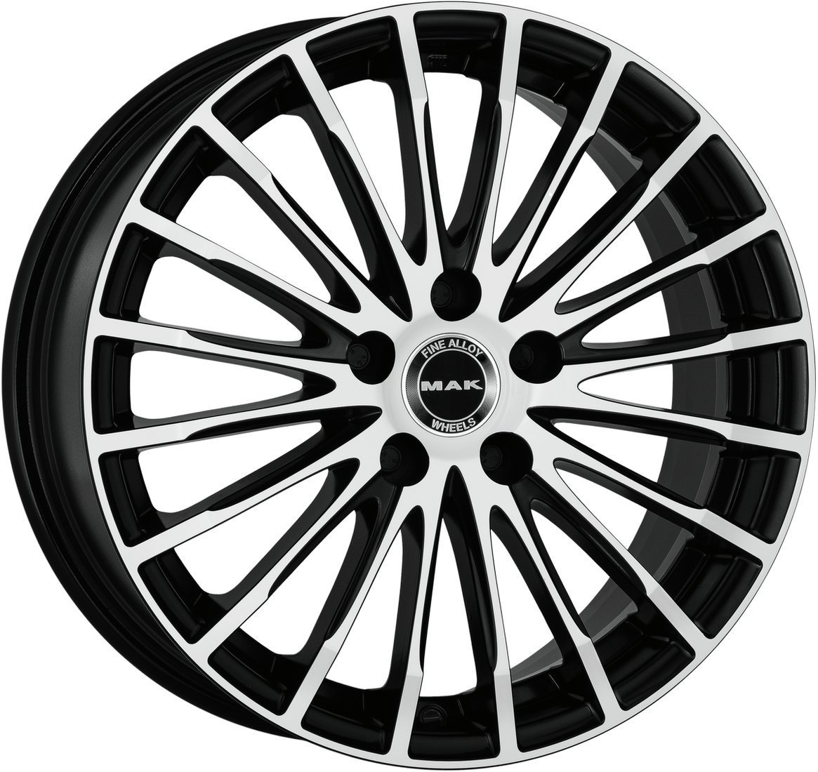 MAK Starlight 18x8" 5x112мм DIA 66.6мм ET 35мм Ice Black