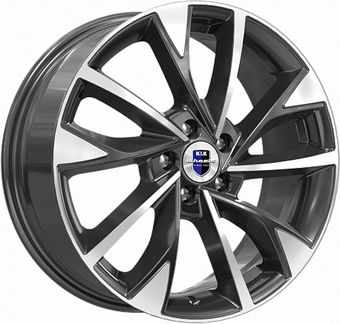 K&K Роквуд 17x7" 5x112мм DIA 57.1мм ET 45мм Алмаз черный