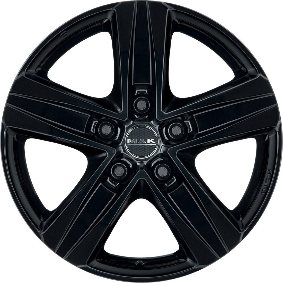 MAK Stone 5 18x7.5" 5x127мм DIA 71.6мм ET 50мм Gloss Black
