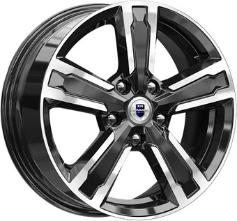 K&K Оклахома (КС998) 16x6.5" 5x100мм DIA 67.1мм ET 45мм Алмаз черный