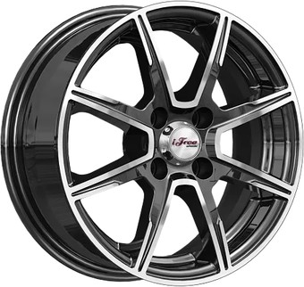 iFree Майами лайт (КС1029) 14x5.5" 4x100мм DIA 60.1мм ET 40мм Блэк джек