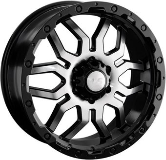 LS LS1285 17x8" 6x139.7мм DIA 110.5мм ET 10мм BKF