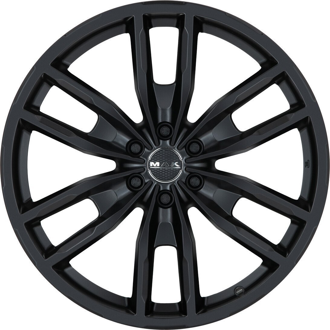 MAK Peak 20x9" 6x139.7мм DIA 78.1мм ET 19мм Matt Black