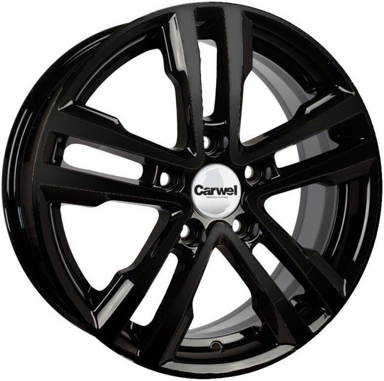 Carwel Аллаки 197 16x6.5" 5x108мм DIA 65.1мм ET 40мм BK