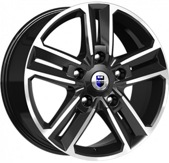 K&K Backfire 18x8" 5x114.3мм DIA 67.1мм ET 50мм Алмаз черный