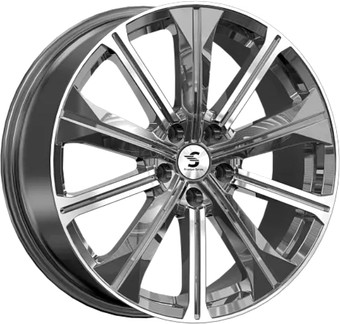 K&K Premium КР-013 19x7" 5x114.3мм DIA 66.6мм ET 40мм Diamond Gloss Graphite