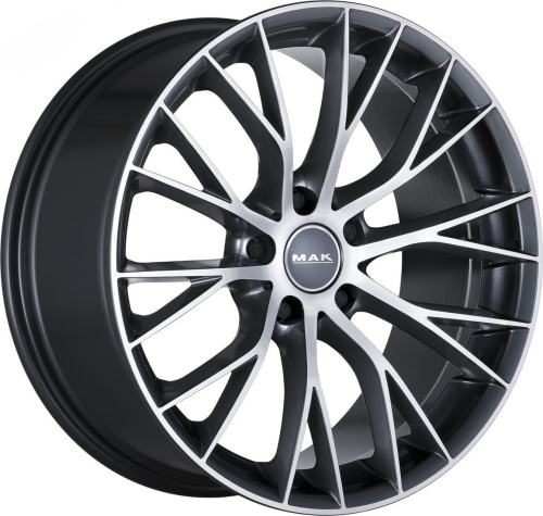 MAK Munchen 20x8.5" 5x112мм DIA 76мм ET 35мм Gun Met-Mirror Face