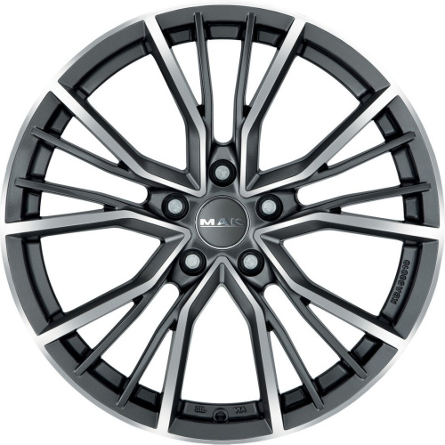 MAK Union 21x9.5" 5x112мм DIA 66.45мм ET 25мм Gun Met-Mirror Face