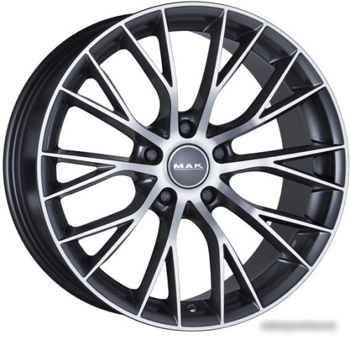 MAK Munchen 18x8" 5x120мм DIA 72.6мм ET 34мм Gun Met-Mirror Face
