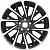 Khomen KHW1804 Tugela/Jaguar F-Pace 18x7.5" 5x108мм DIA 63.4мм ET 46мм Black FP