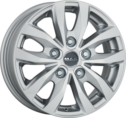 MAK Load 5 17x7" 5x118мм DIA 71.1мм ET 68мм Silver