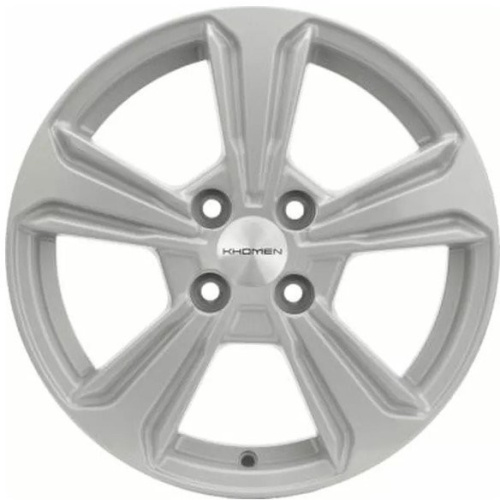 Khomen KHW1502 Solaris 15x6" 4x100мм DIA 54.1мм ET 48мм F Silver