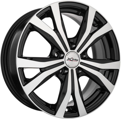 X'trike X-119 16x6.5" 5x114.3мм DIA 66.1мм ET 40мм BK/FP
