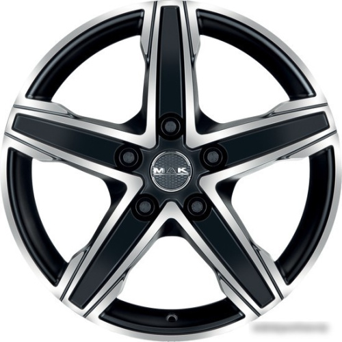 MAK King 5 16x6.5" 6x130мм DIA 84.1мм ET 62мм Ice Black