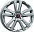 Vector R239 17x6.5" 4x100мм DIA 60.1мм ET 43мм Сильвер S