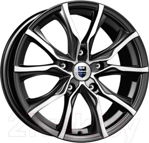 K&K Твист 17x7.5" 5x105мм DIA 56.6мм ET 38мм Алмаз черный
