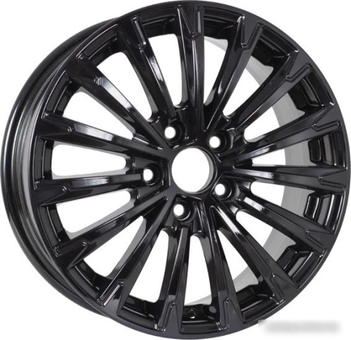 KDW KD1610 16x6.5" 4x100мм DIA 60.1мм ET 50мм Black Painted