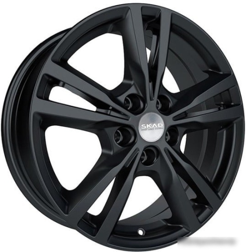 SKAD Мельбурн 17x7" 5x114.3мм DIA 67.1мм ET 50мм Черный бархат