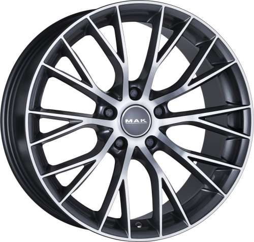 MAK Munchen 20x8.5" 5x112мм DIA 76мм ET 35мм Gun Met-Mirror Face