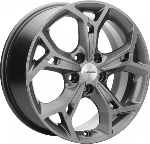 Khomen KHW1702 ASX 17x7" 5x114.3мм DIA 67.1мм ET 46мм Gray