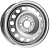 TREBL 6565 14x5.5" 4x100мм DIA 56.6мм ET 45мм Silver