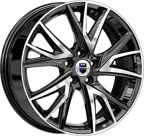 K&K Кайлас (КС1054) 18x6.5" 5x108мм DIA 63.35мм ET 50мм Алмаз черный