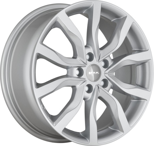 MAK Highlands 19x8" 5x108мм DIA 63.4мм ET 45мм Silver