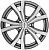 X'trike X-119 16x6.5" 5x112мм DIA 66.6мм ET 33мм HSB/FP