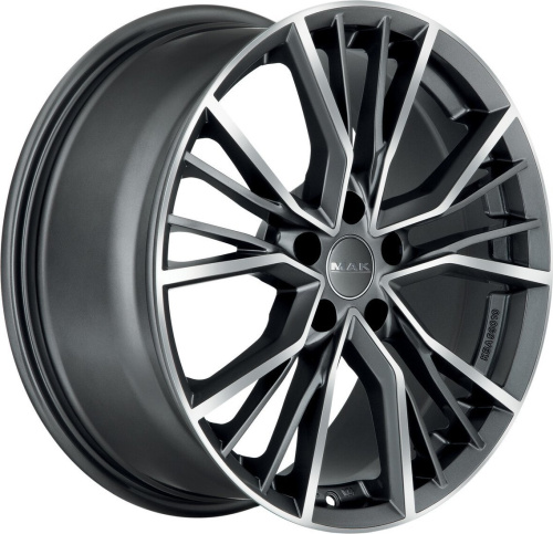 MAK Union 21x9.5" 5x112мм DIA 66.45мм ET 25мм Gun Met-Mirror Face