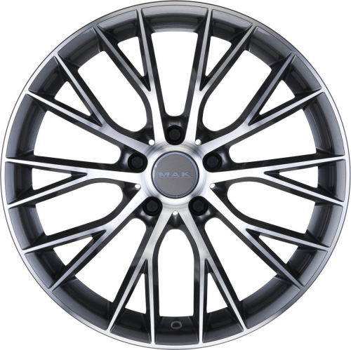 MAK Munchen 20x8.5" 5x112мм DIA 76мм ET 35мм Gun Met-Mirror Face
