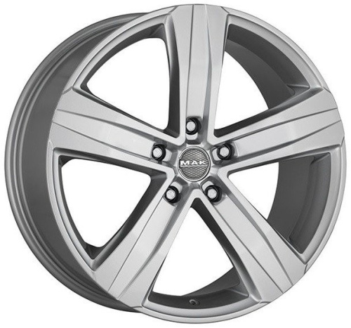 MAK Stone 5 3 15x6.5" 5x160мм DIA 65.1мм ET 58мм Silver