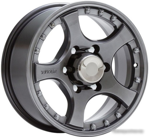 SKAD Титан 16x7" 5x139.7мм DIA 109.7мм ET 35мм Графит